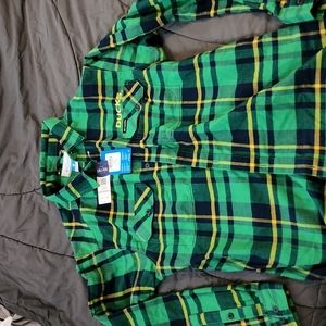 Columbia Oregon Ducks Flannel